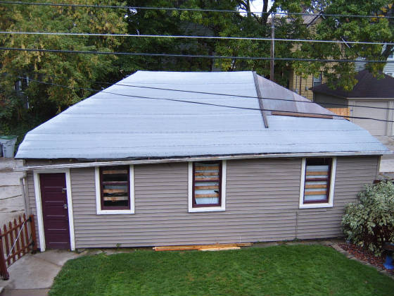 Garage before