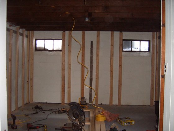 Garage after