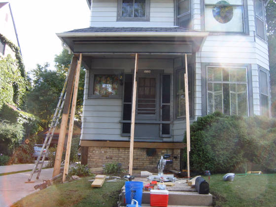 Garage after